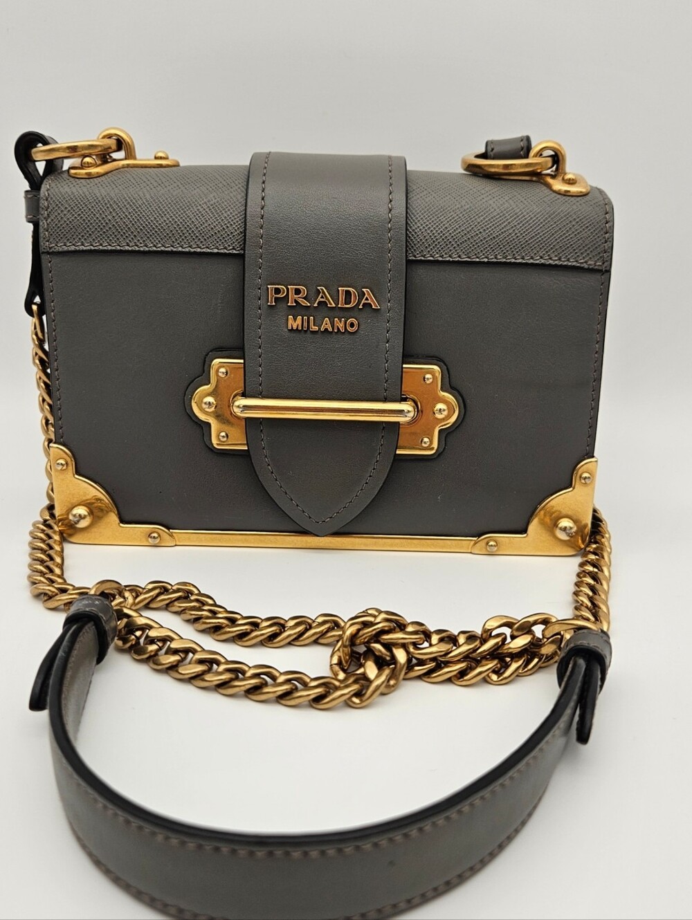 Authentic Prada Saffiano Cahier #4437M